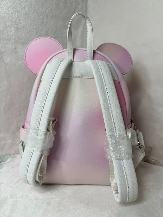 Loungefly Minnie Mouse Classic Series Mini Backpack – Sakura Pink (Used)
